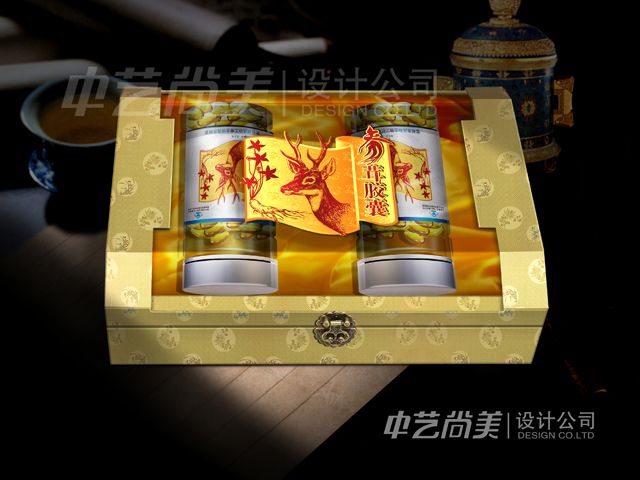 慶和生物 參茸膠囊包裝設(shè)計