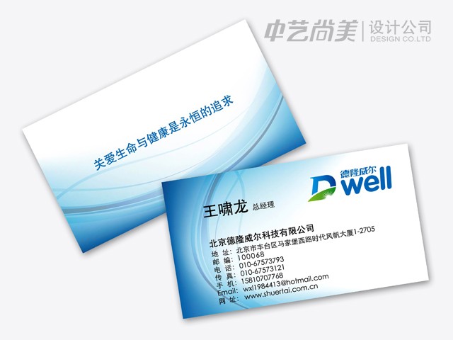 北京德隆威爾科技公司 標(biāo)志設(shè)計(jì)