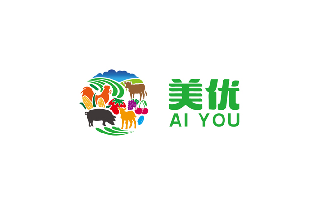 美優(yōu) 農(nóng)場(chǎng) logo設(shè)計(jì)
