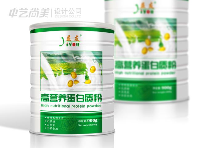 高營養(yǎng)蛋白質(zhì)粉 包裝設(shè)計