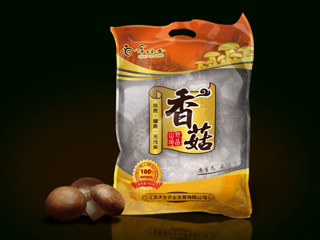 天生農(nóng)業(yè) 香菇包裝設(shè)計