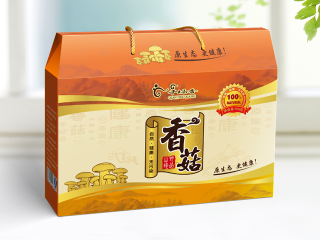天生農(nóng)業(yè) 香菇包裝設(shè)計