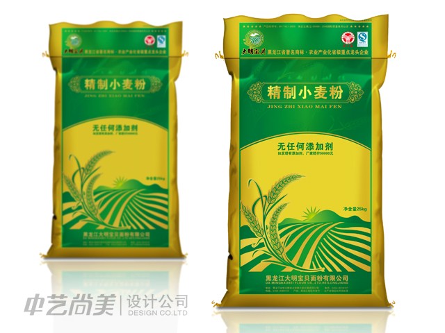 精制面粉 面粉包裝設(shè)計