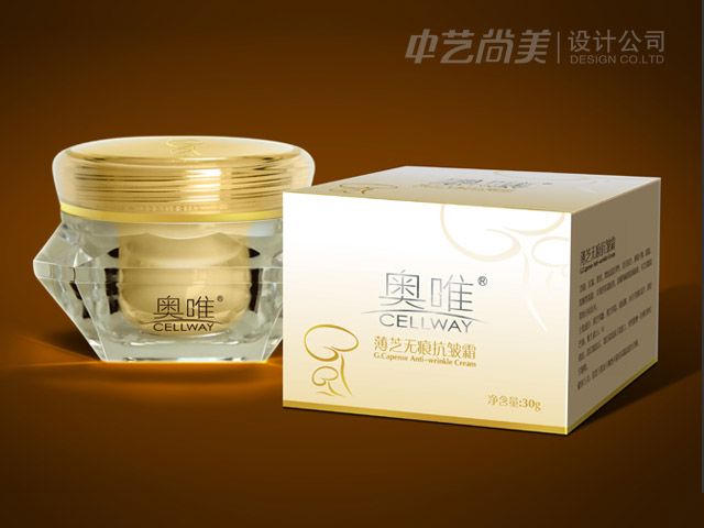 抗皺霜包裝設(shè)計