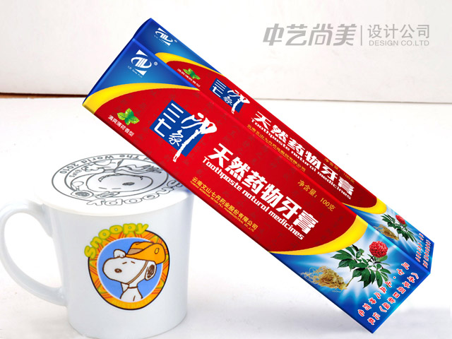 七丹藥業(yè) 牙膏包裝設(shè)計