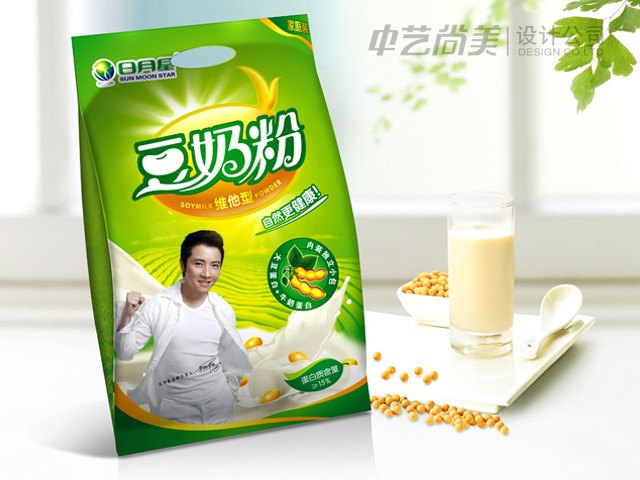 豆奶粉包裝設(shè)計 大慶日月星