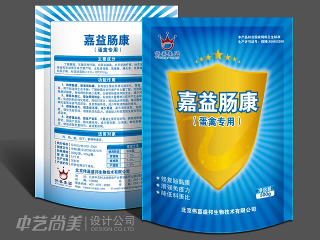 嘉益腸康飼料 包裝設(shè)計