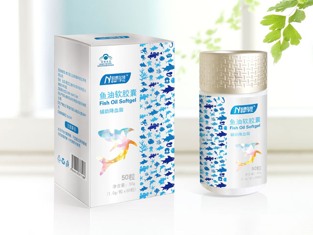 魚油軟膠囊 包裝設(shè)計
